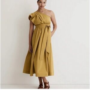 Madewell Mustard Maxi Dress